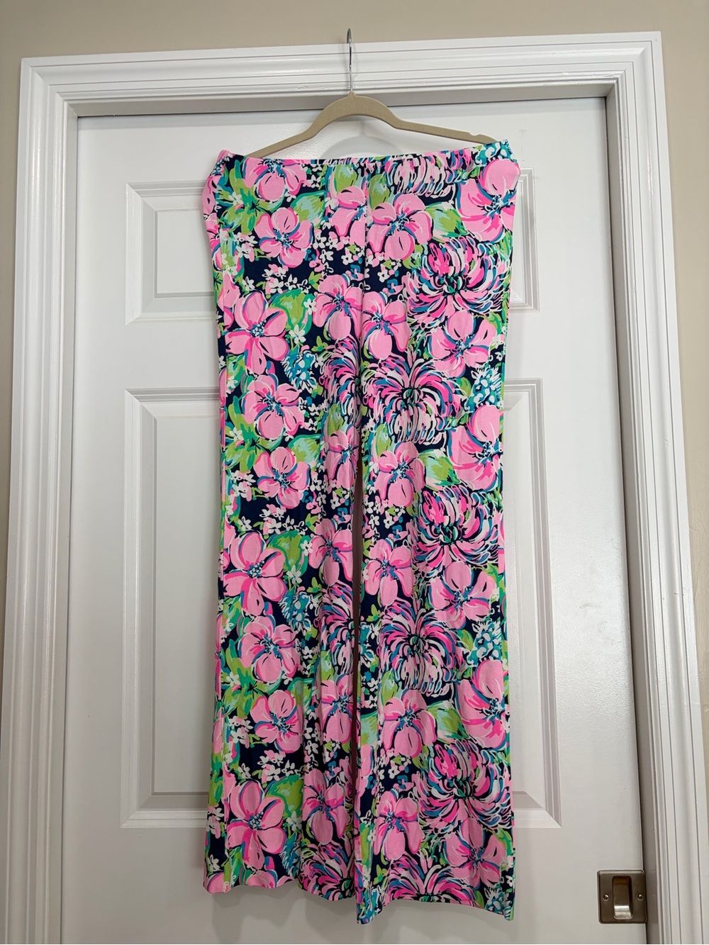 EUC Lilly Pulitzer Multicolor Floral Print Pants Size S